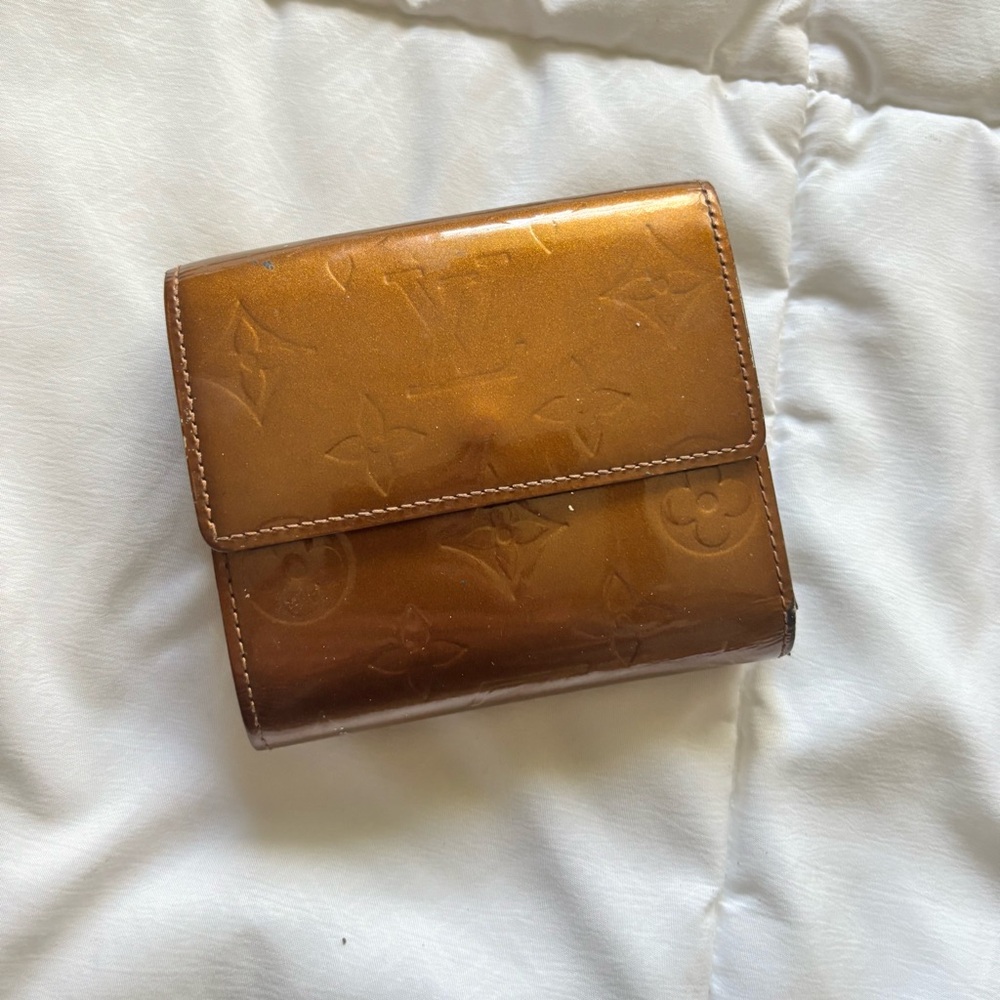 Louis Vuitton Brown Monogram Vernis Wallet